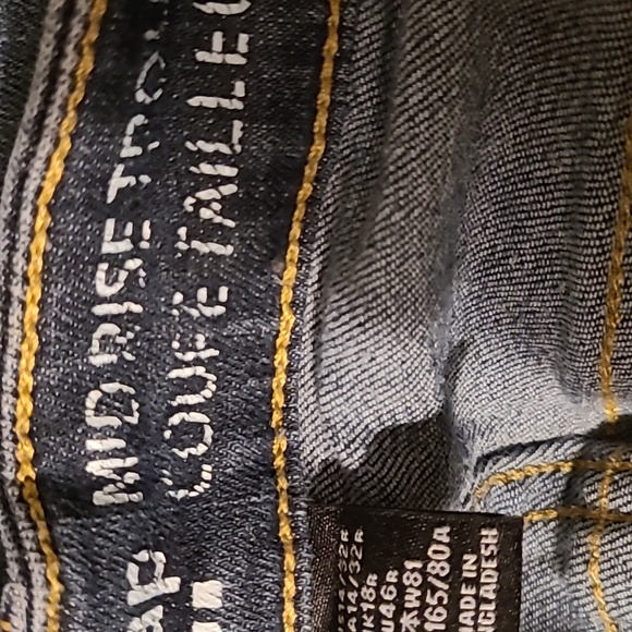 Gap Mid Rise Trouser Flare Jeans - Picture 3 of 6